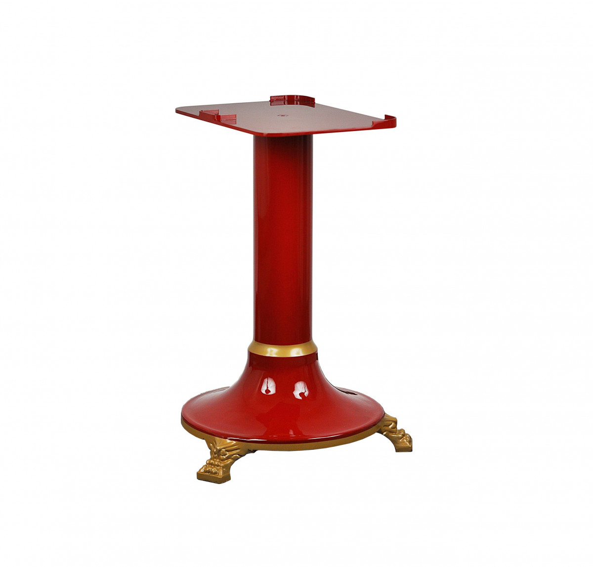 CAST IRON SUPPORT WITH ROUND BASE
